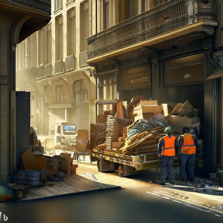 Reciclaje en el vaciado de locales comerciales: Fomento de la responsabilidad ambiental